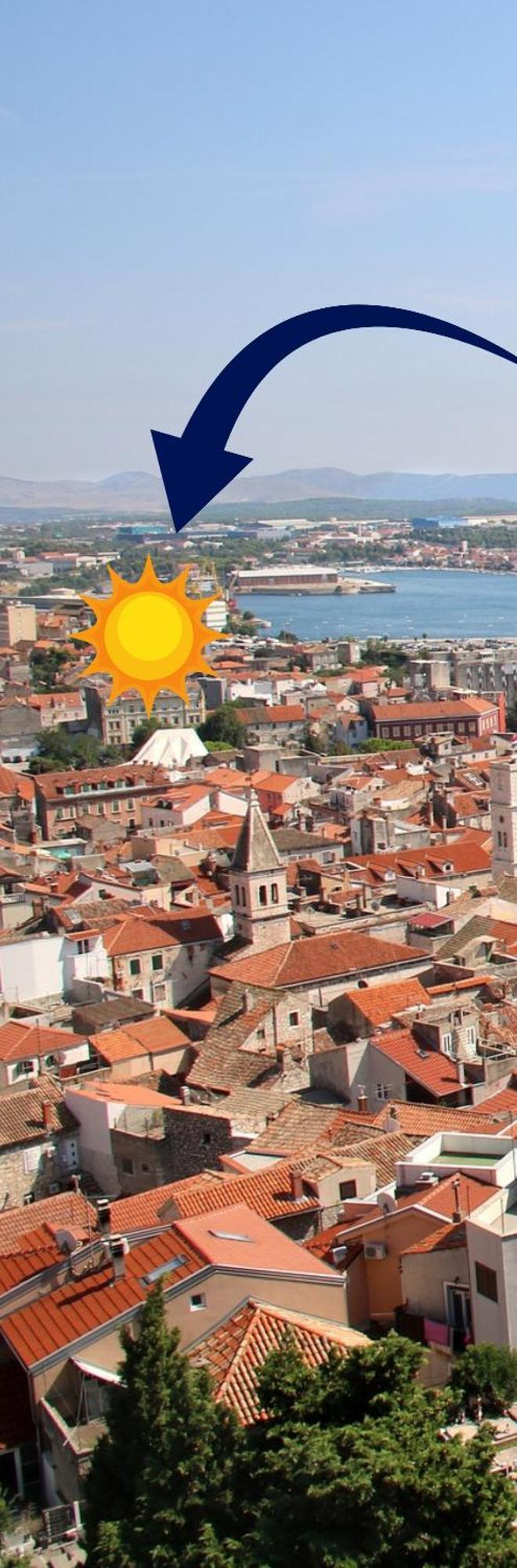 Sibenik City Center Apartment Luaran gambar